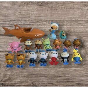 Octonauts Figures Tweak Peso Kwazii Dashi Shellington Tunip Professor Inkling 17